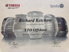 XTO Offshore Certificate